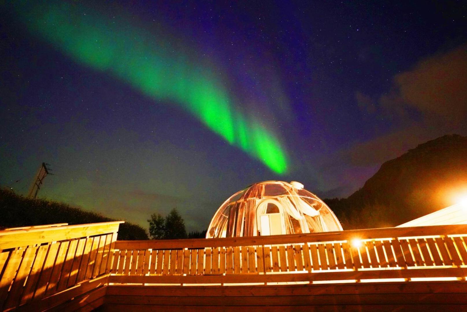 Banpim Hillside Lofoten With Jacusszi Gravdal  المظهر الخارجي الصورة